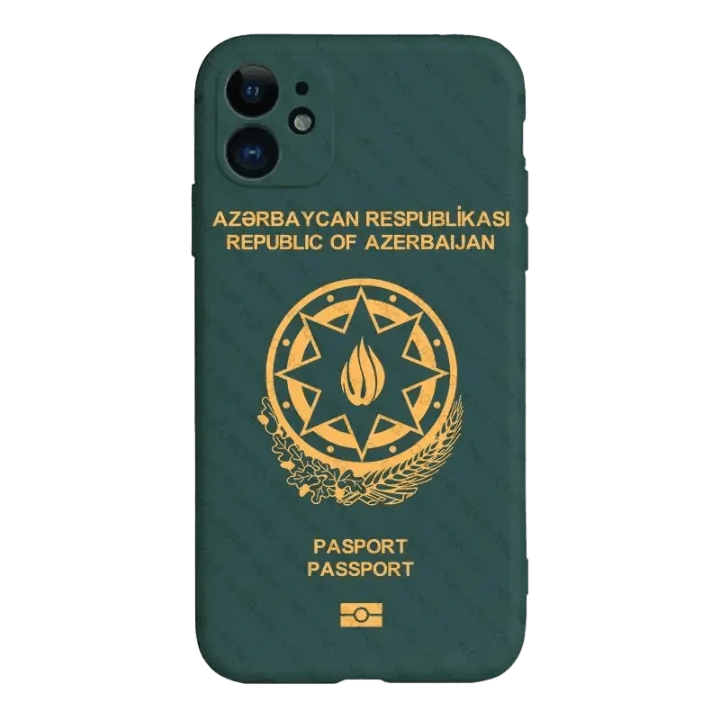 Coque de Téléphone Passeport Azerbaïdjanais pour Samsung - Passeport Cases