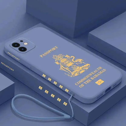 Coque de téléphone inspirée du passeport des Bahamas - Passeport Cases