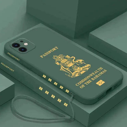 Coque de téléphone inspirée du passeport des Bahamas - Passeport Cases