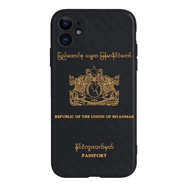 Coque de Téléphone Inspirée du Passeport Birman - Passeport Cases