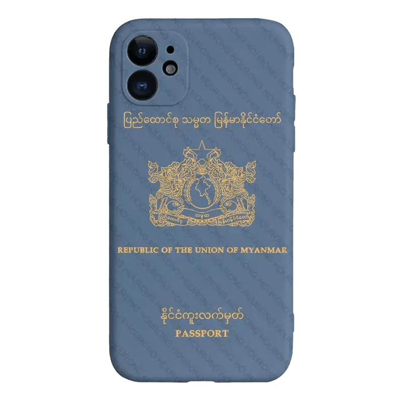 Coque de Téléphone Inspirée du Passeport Birman - Passeport Cases