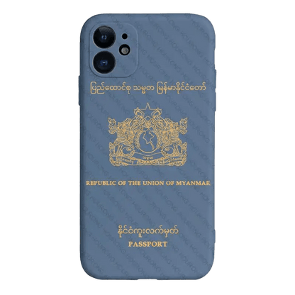 Coque de Téléphone Inspirée du Passeport Birman - Passeport Cases