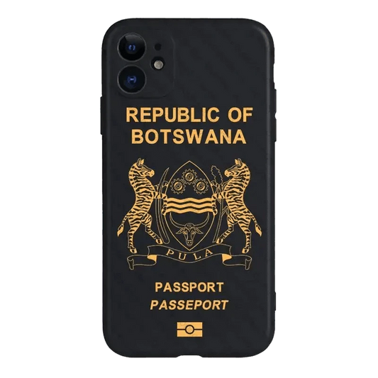 Coque de Téléphone Style Passeport Botswanais - Passeport Cases