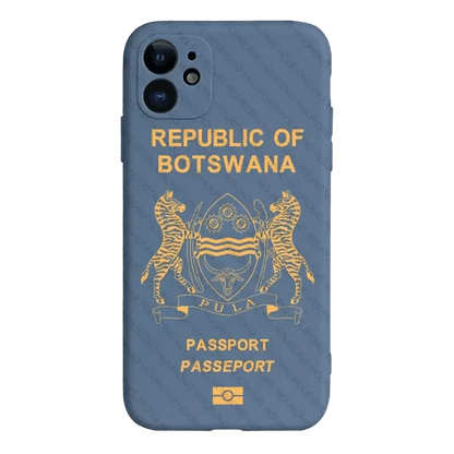 Coque de Téléphone Style Passeport Botswanais - Passeport Cases