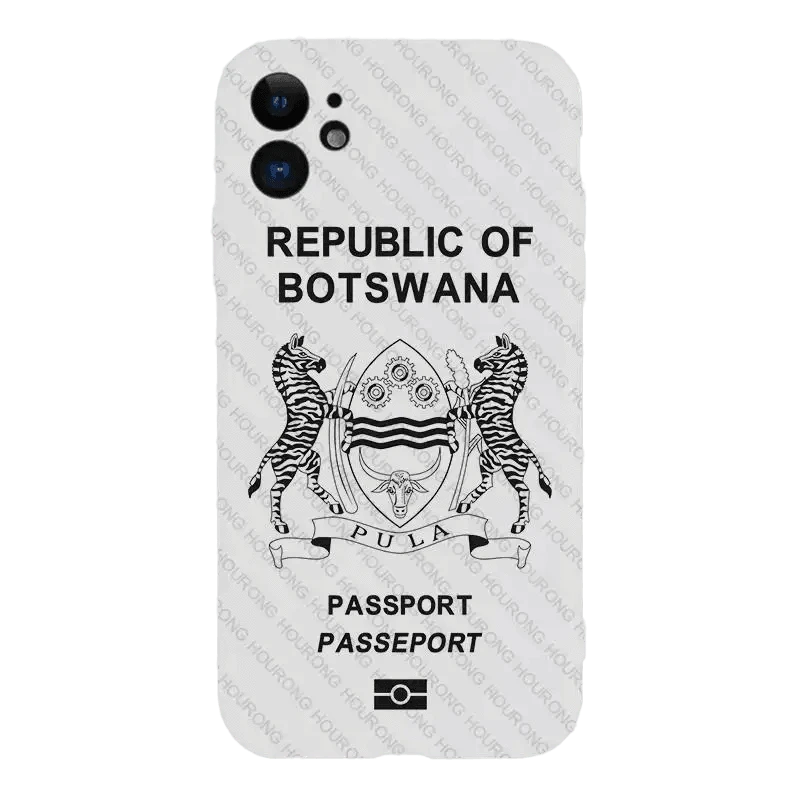 Coque de Téléphone Style Passeport Botswanais - Passeport Cases