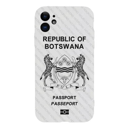 Coque de Téléphone Style Passeport Botswanais - Passeport Cases