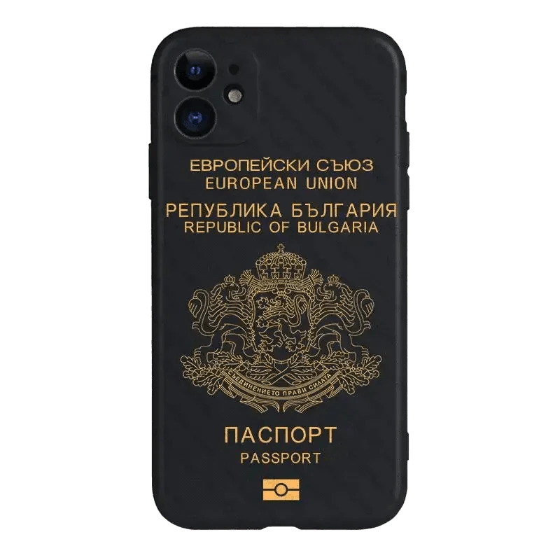 Passeport Bulgare (Iphone) - Passeport Cases