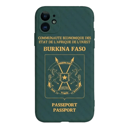 Coque de Téléphone Style Passeport Burkinabé - Passeport Cases