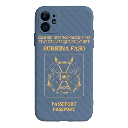 Coque de Téléphone Style Passeport Burkinabé - Passeport Cases