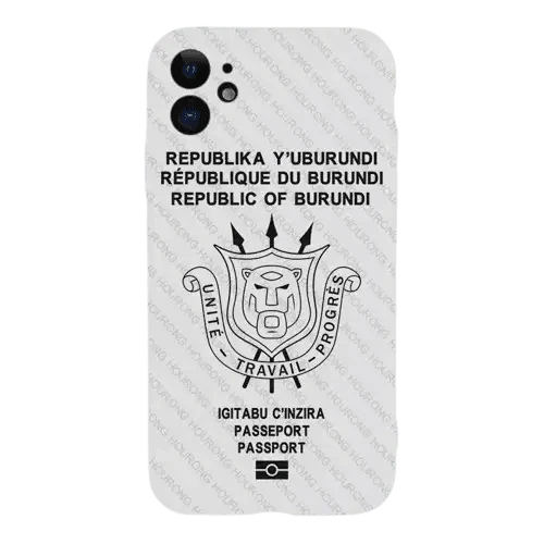 Passeport Burundais (Iphone) - Passeport Cases