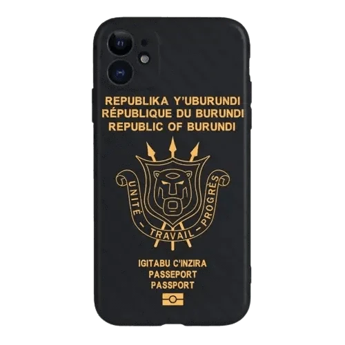 Passeport Burundais (Iphone) - Passeport Cases