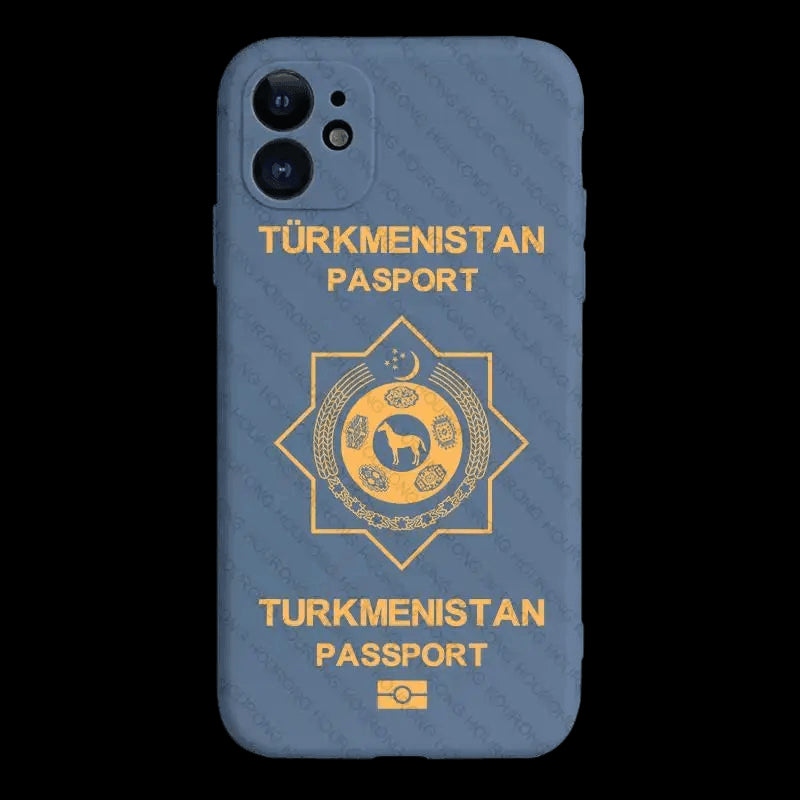 Passeport Turkmène (Iphone) - Passeport Cases