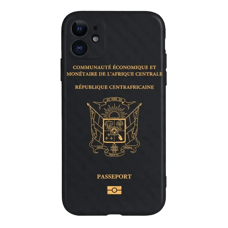 Passeport Centrafricain (Iphone) - Passeport Cases