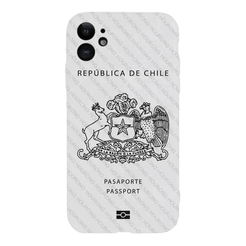 Coque de Téléphone Style Passeport Chilien - Passeport Cases