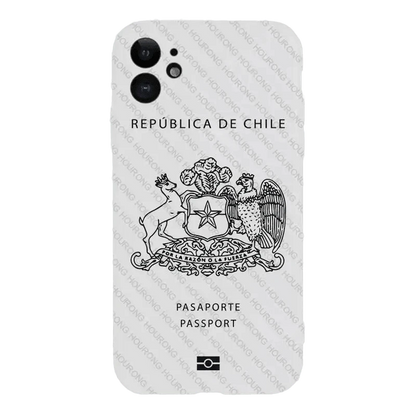 Coque de Téléphone Style Passeport Chilien - Passeport Cases