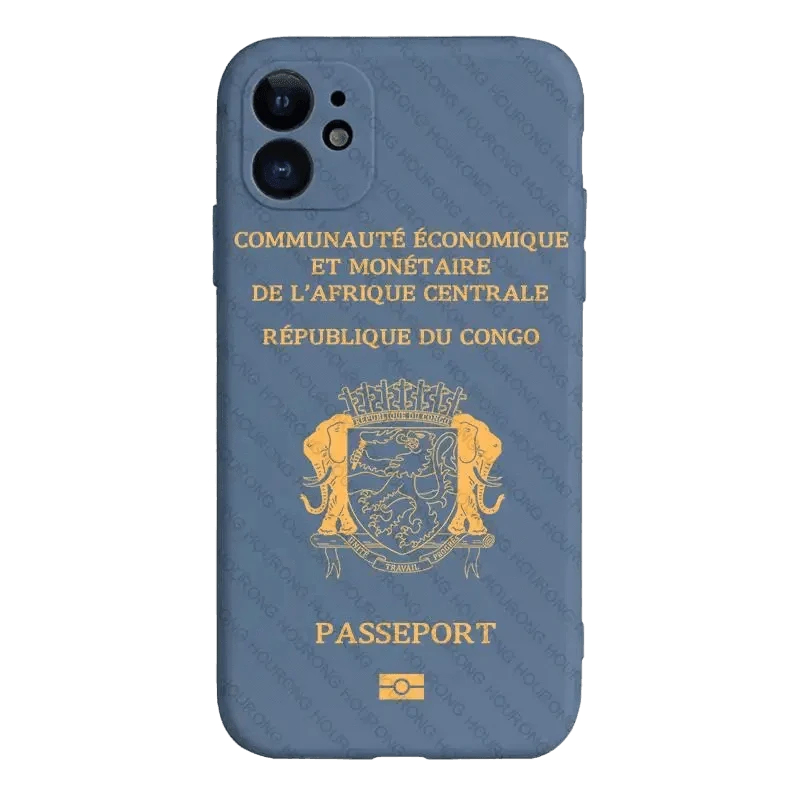 Passeport Congolais (RC) (Iphone) - Passeport Cases