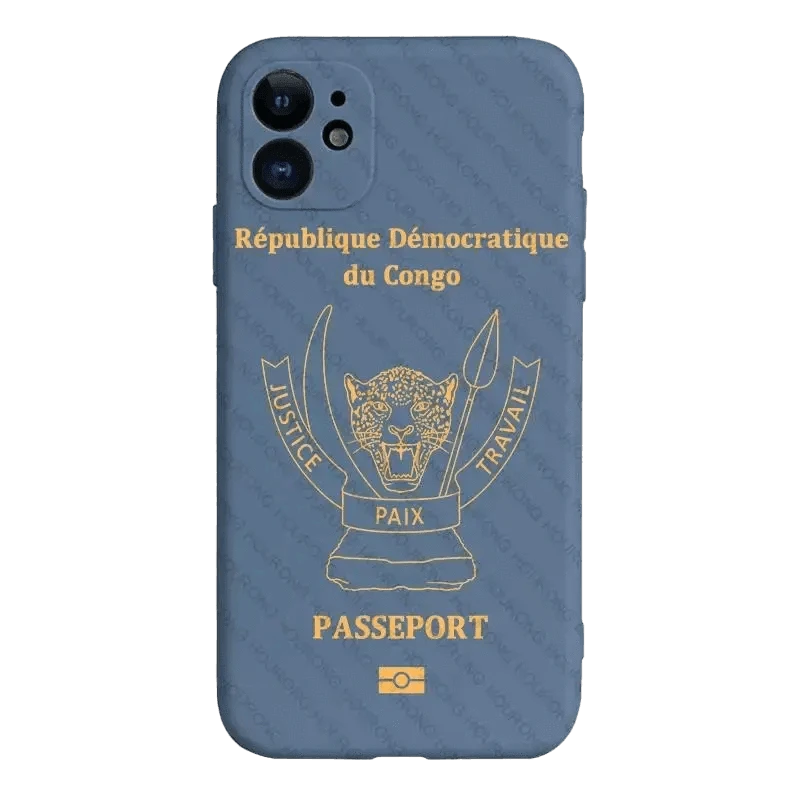 Passeport Congolais (RDC) (Iphone) - Passeport Cases