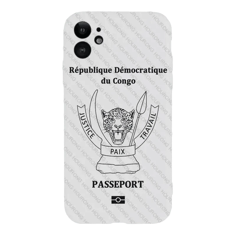 Passeport Congolais (RDC) (Iphone) - Passeport Cases