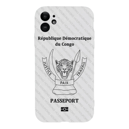 Passeport Congolais (RDC) (Iphone) - Passeport Cases