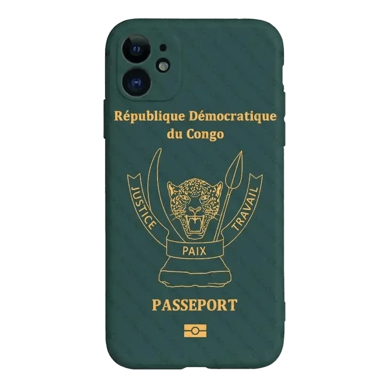 Passeport Congolais (RDC) (Iphone) - Passeport Cases