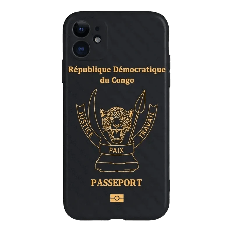 Passeport Congolais (RDC) (Iphone) - Passeport Cases