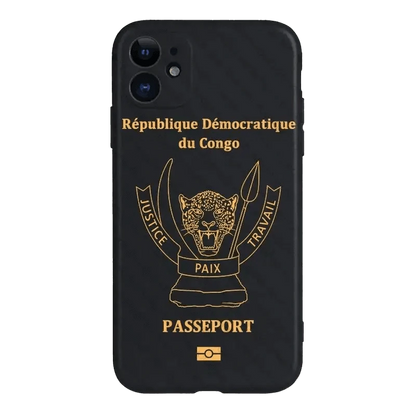 Passeport Congolais (RDC) (Iphone) - Passeport Cases