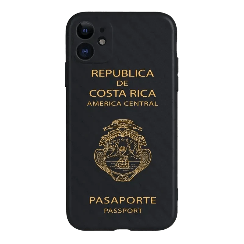 Coque de téléphone inspirée du passeport costaricien - Passeport Cases