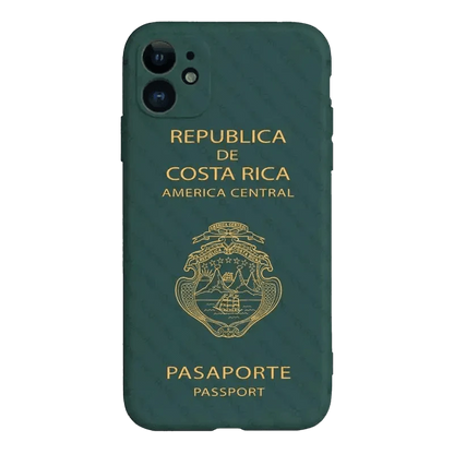 Coque de téléphone inspirée du passeport costaricien - Passeport Cases