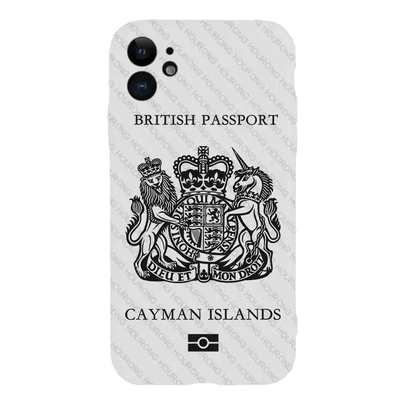 Coque de Téléphone Passeport Îles Caïmans - Passeport Cases