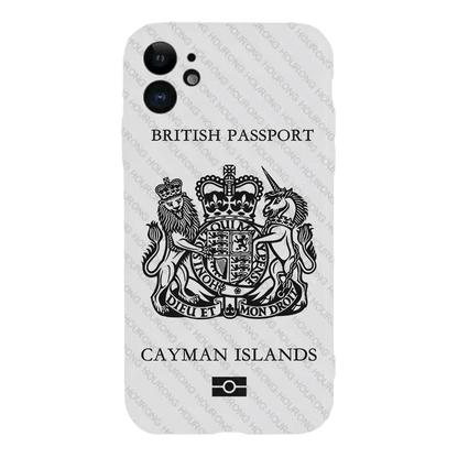 Coque de Téléphone Passeport Îles Caïmans - Passeport Cases