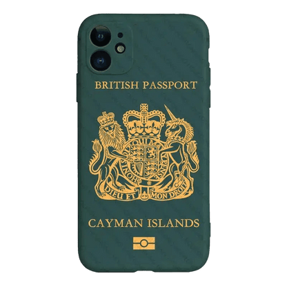 Coque de Téléphone Passeport Îles Caïmans - Passeport Cases