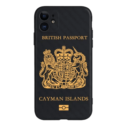 Coque de Téléphone Passeport Îles Caïmans - Passeport Cases