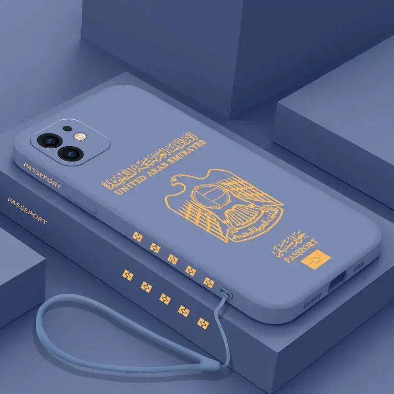 Coque de Téléphone Passeport Émirien pour Samsung - Passeport Cases