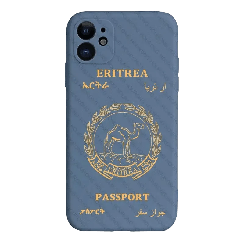 Coque de Téléphone Érythréenne Inspirée du Passeport - Passeport Cases