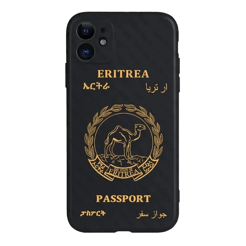 Coque de Téléphone Érythréenne Inspirée du Passeport - Passeport Cases