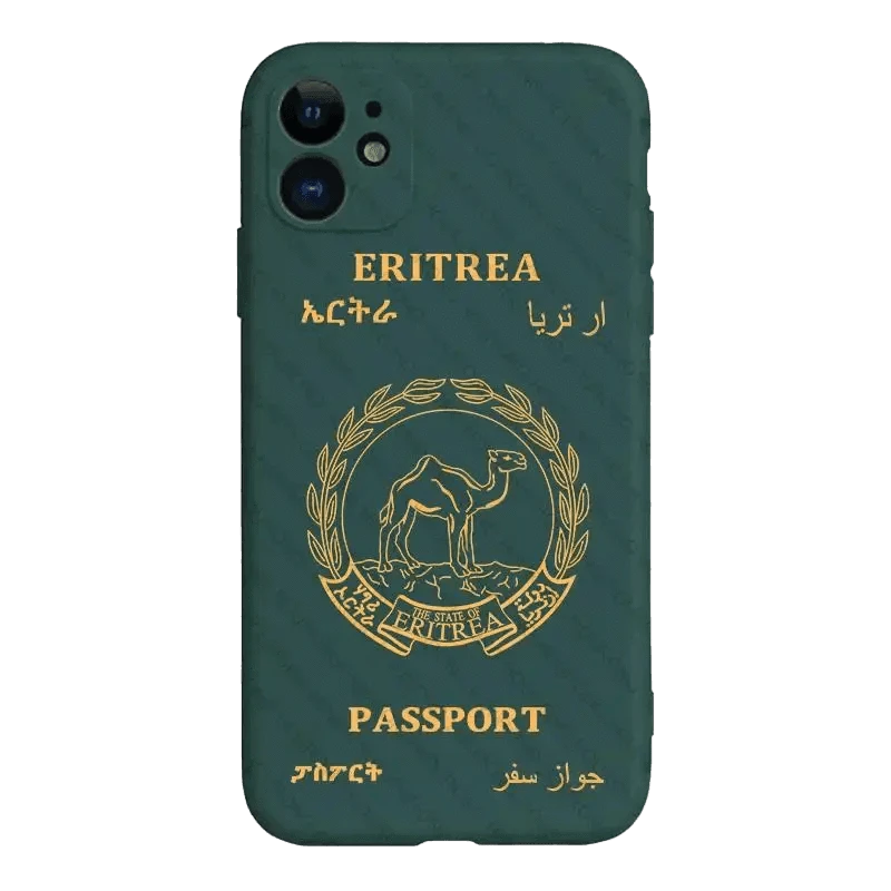 Coque de Téléphone Érythréenne Inspirée du Passeport - Passeport Cases