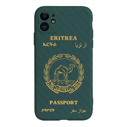 Coque de Téléphone Érythréenne Inspirée du Passeport - Passeport Cases