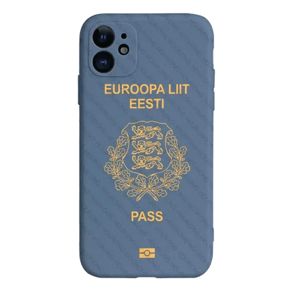 Coque de Téléphone Style Passeport Estonien - Passeport Cases