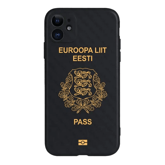 Coque de Téléphone Style Passeport Estonien - Passeport Cases