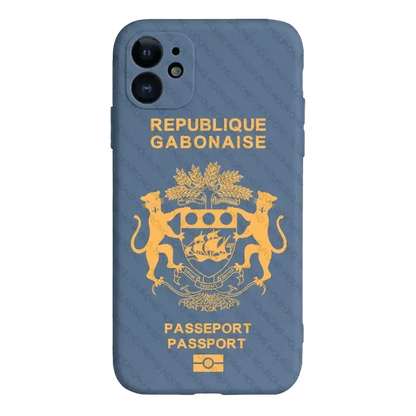 Coque de Téléphone Style Passeport du Gabon - Passeport Cases