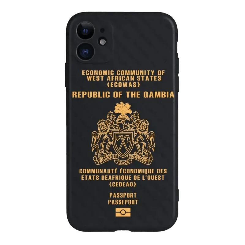 Passeport Gambien (Iphone) - Passeport Cases