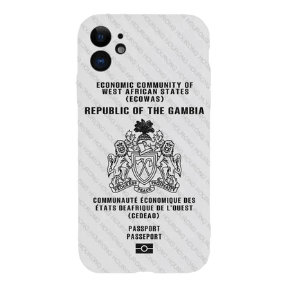 Coque de Téléphone Style Passeport de la Gambie - Passeport Cases