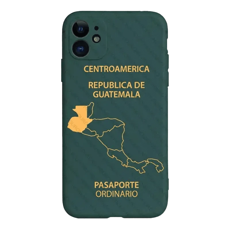 Passeport Guatémaltèque (Iphone) - Passeport Cases