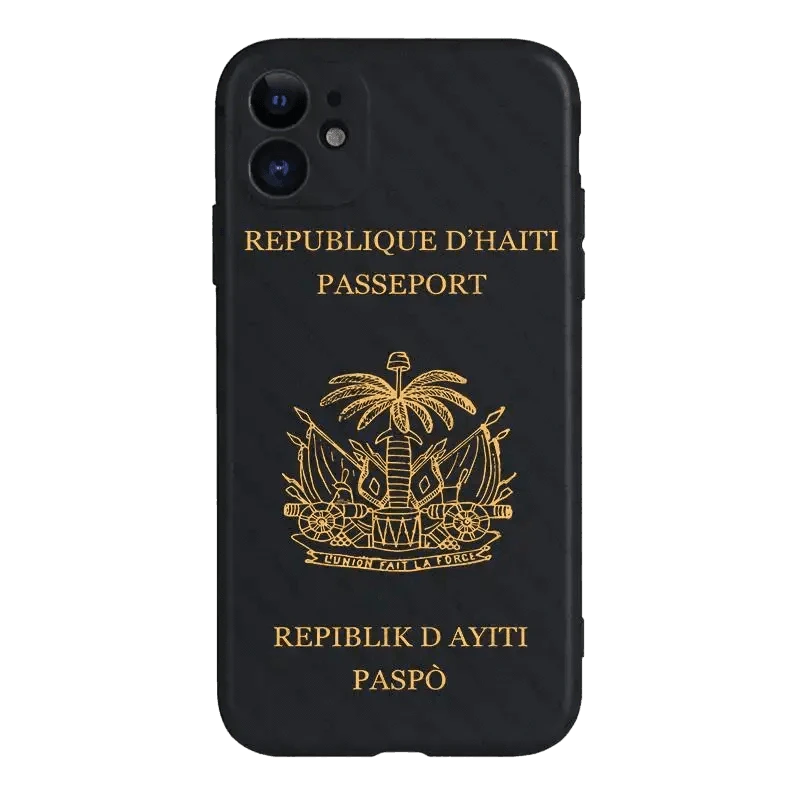 Passeport Haïtien (Iphone) - Passeport Cases