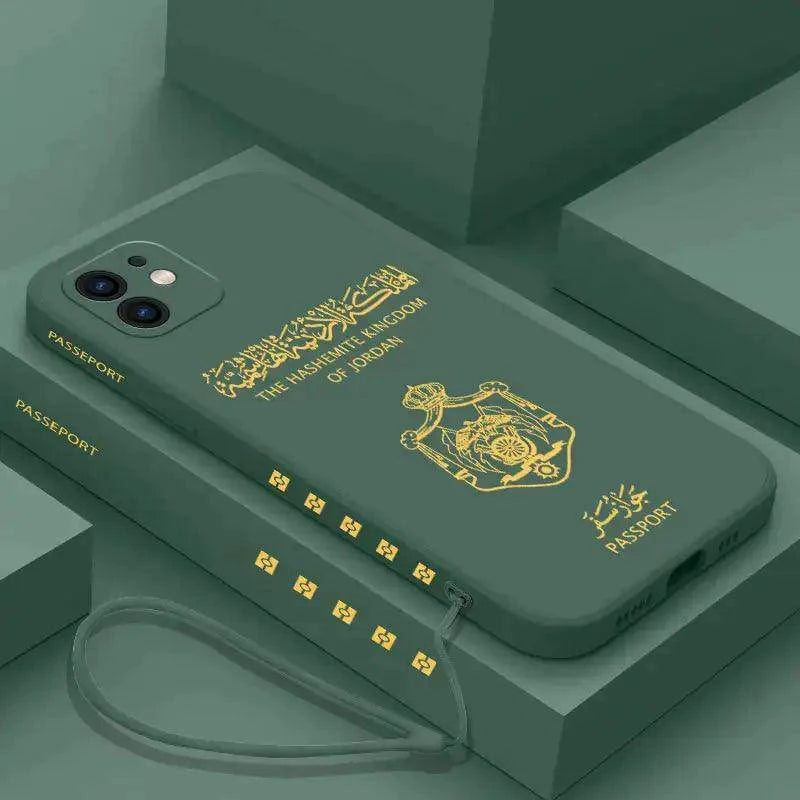 Coque de Téléphone Jordanienne Inspirée du Passeport - Passeport Cases