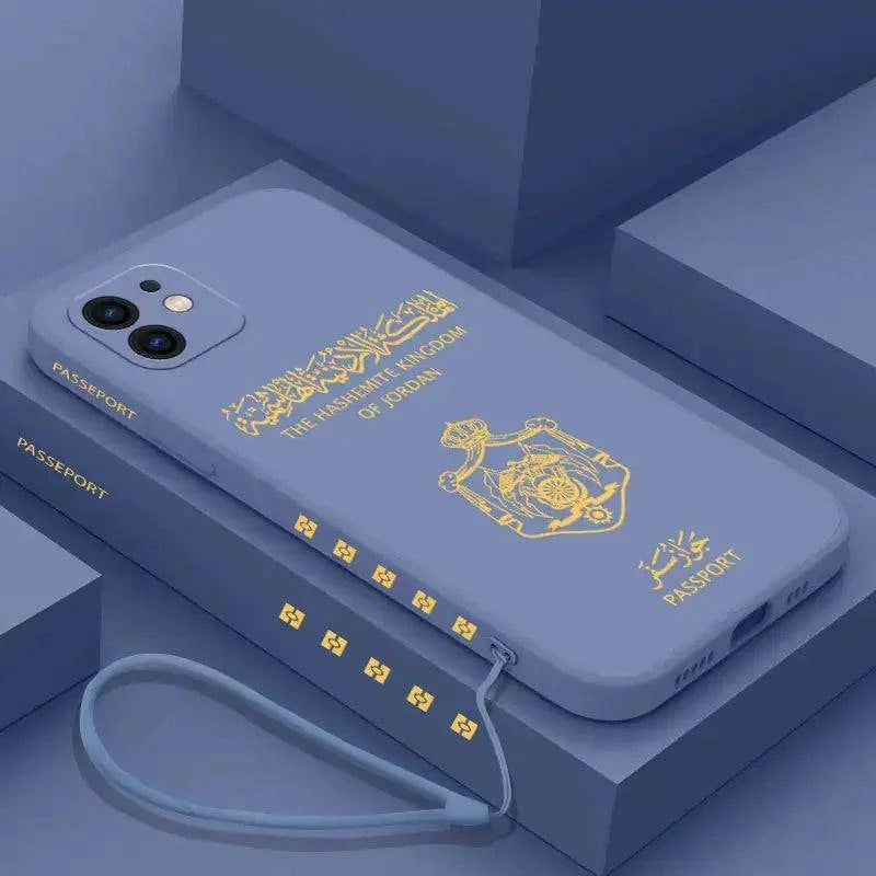 Coque de téléphone inspirée du passeport jordanien - Passeport Cases