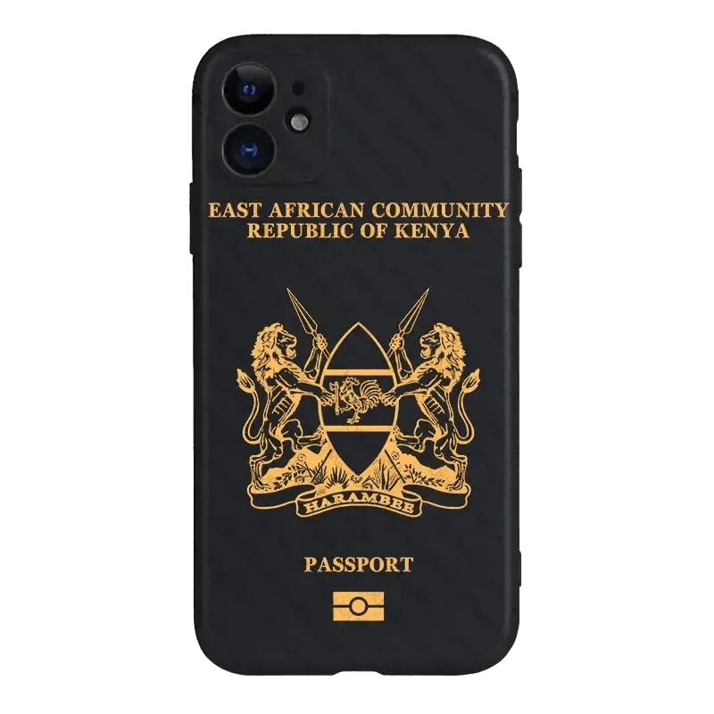 Coque de Téléphone Style Passeport Kényan - Passeport Cases