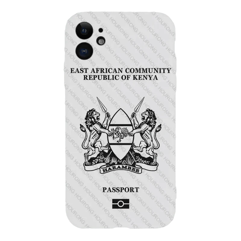 Coque de Téléphone Style Passeport Kényan - Passeport Cases