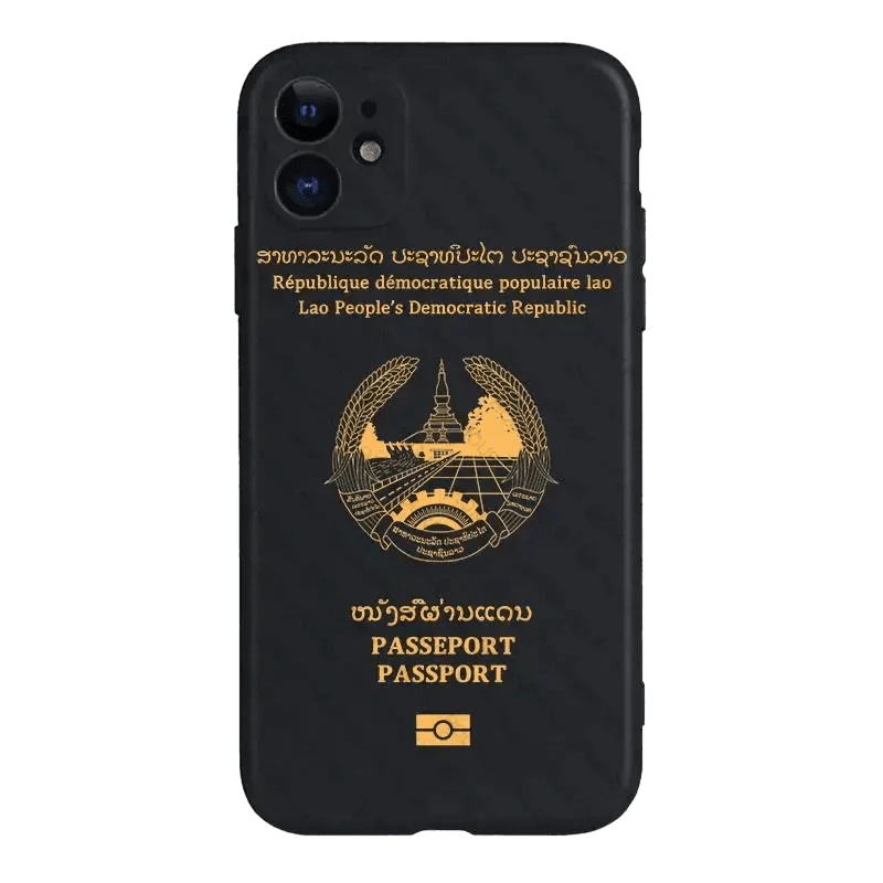 Passeport Laotien (Iphone) - Passeport Cases