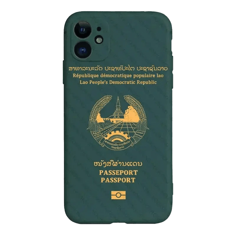 Passeport Laotien (Iphone) - Passeport Cases